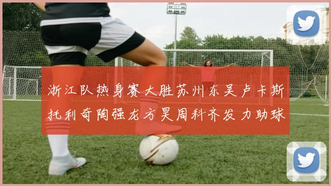 浙江队热身赛大胜苏州东吴卢卡斯托利奇陶强龙方昊周科齐发力助球队取胜